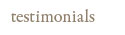 testimonials